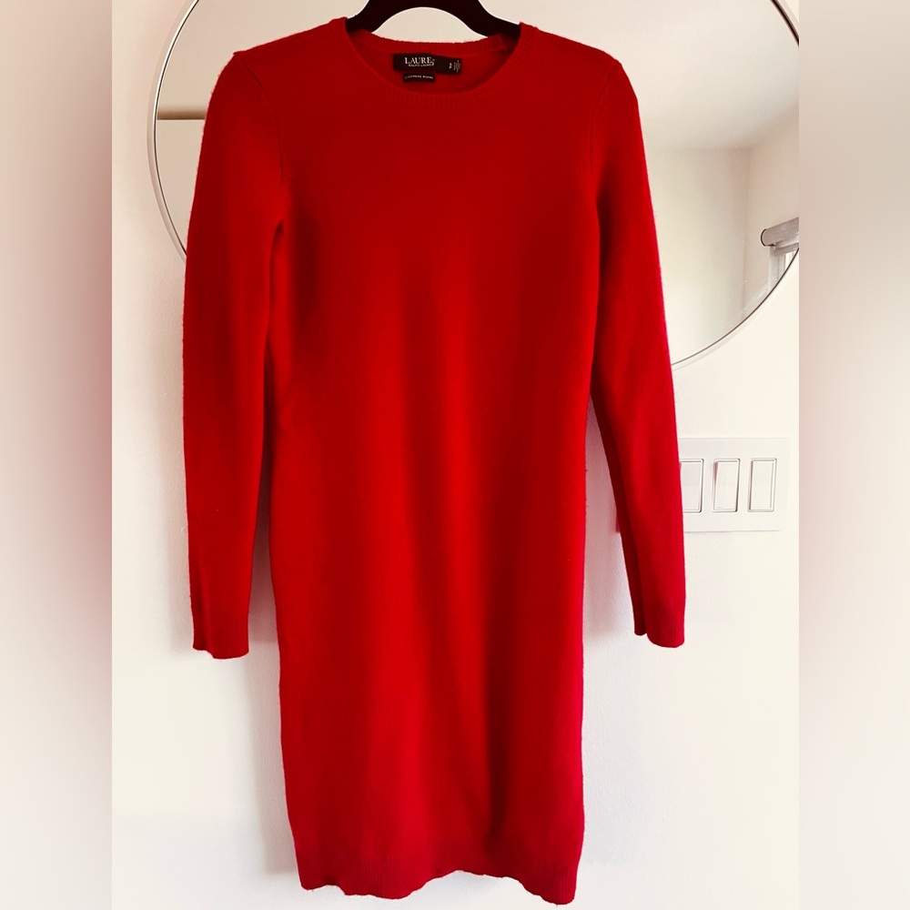 Lauren Ralph Lauren Cashmere Blend Dress Size S